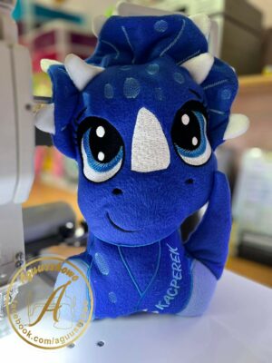 Computer Embroidery Mascot -001 Dinosaur​