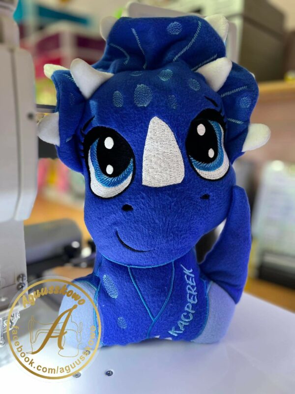 Computer Embroidery Mascot -001 Dinosaur​