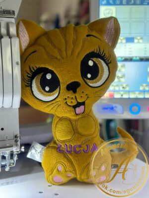 Computer Embroidery Mascot -016 Kitten​