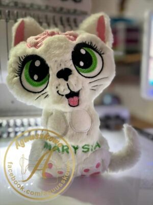 Computer Embroidery Mascot -017 Kitten​