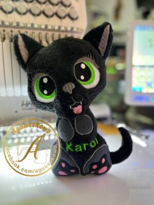 Computer Embroidery Mascot -018 Kitten​