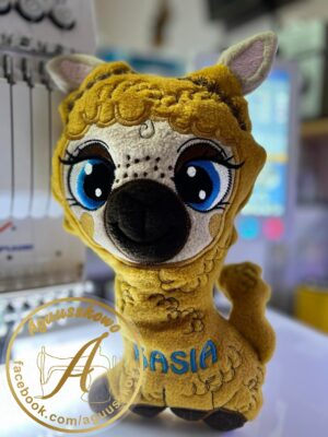 Computer Embroidery Mascot -020 Alpaca​