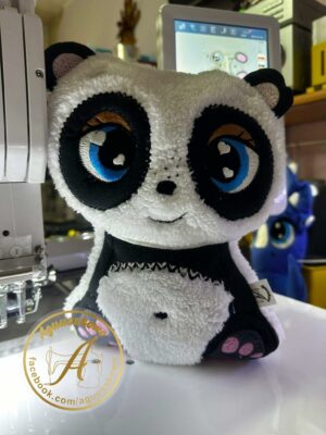Computer Embroidery Mascot -021 Panda​