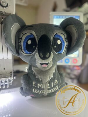 Computer Embroidery Mascot -022 Koala