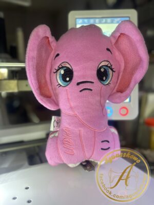 Computer Embroidery Mascot -024 Elephant