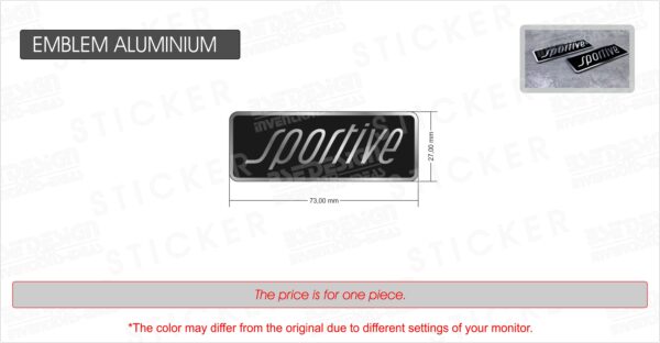 Emblem Aluminium -001