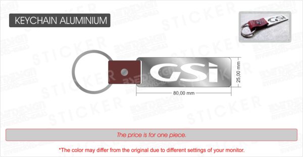 Keychain Aluminium -002