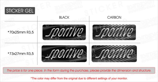 Sticker GEL -005
